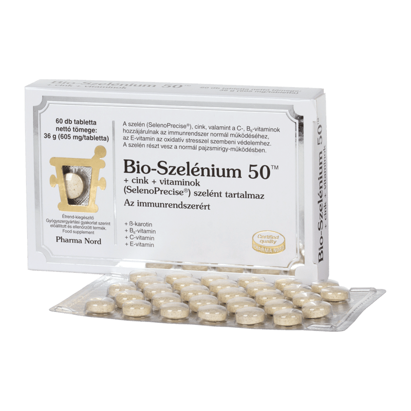 Bio Selenium 50+zinc+vitamins tablets 60x