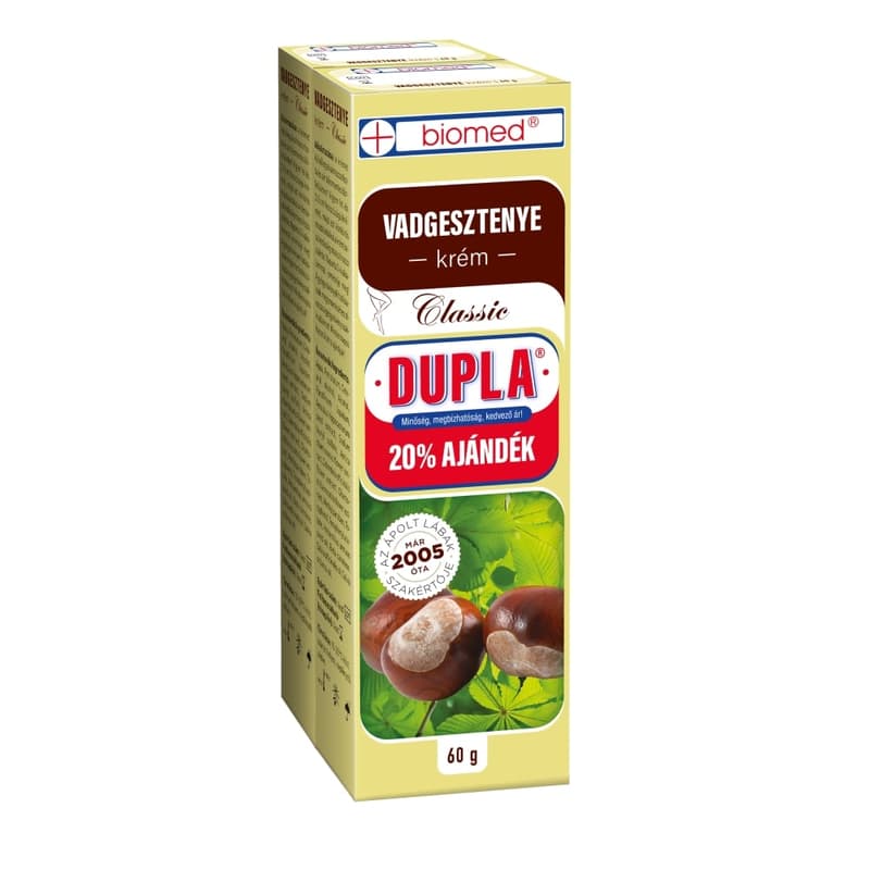 Biomed chestnut cream DUO 2x60g