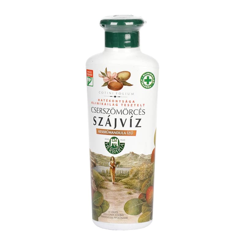 HERBÁRIA Mouthwash with mouthwash cap (almond) 250ml