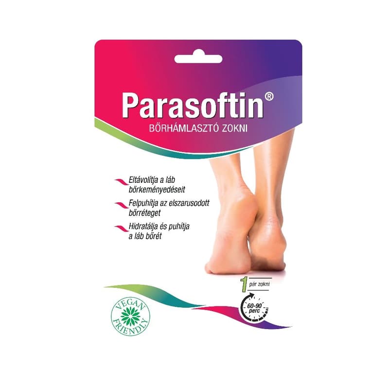 Parasoftin exfoliating socks