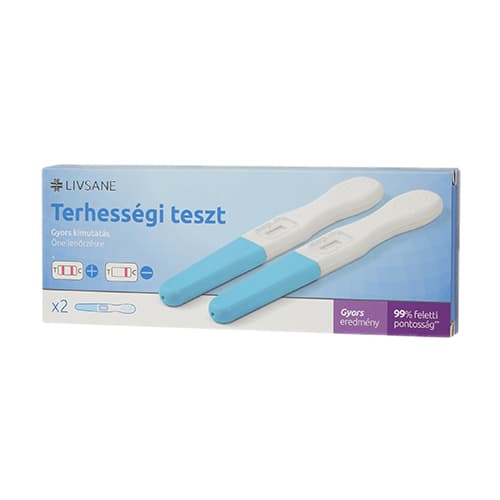 LIVSANE Pregnancy test - Rapid detection 2x