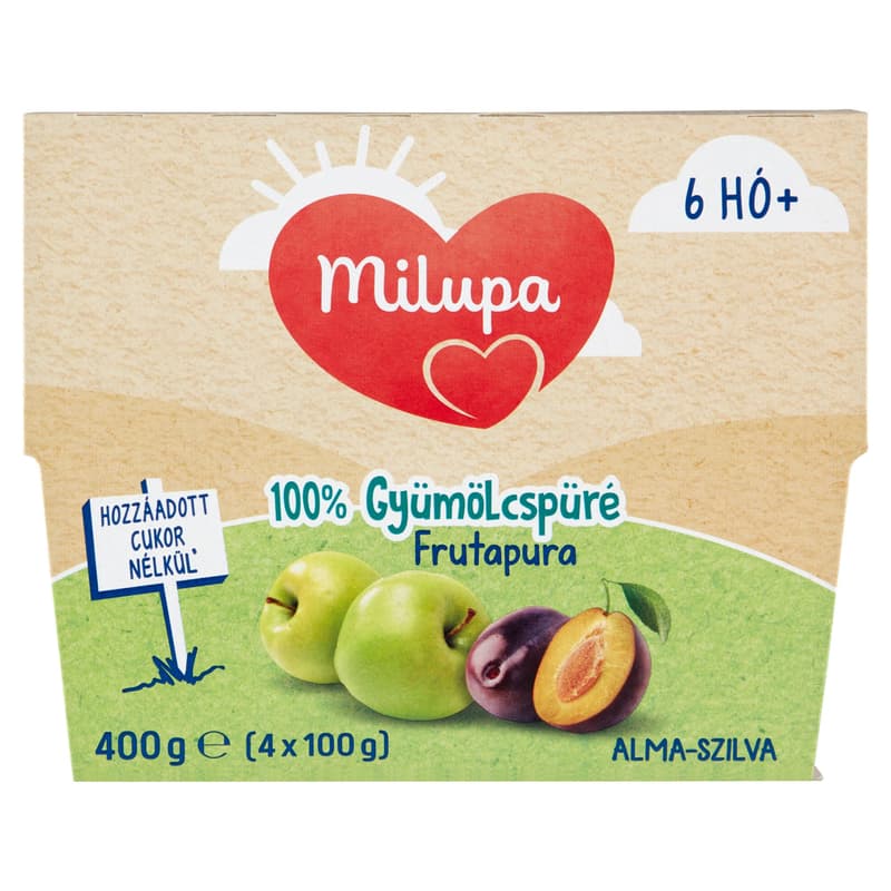 Milupa Frutapura apple, plum 6 months +