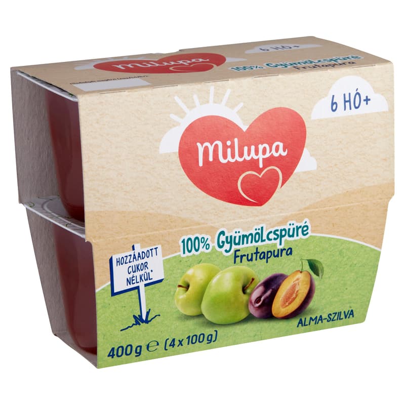 Milupa Frutapura apple, plum 6 months +