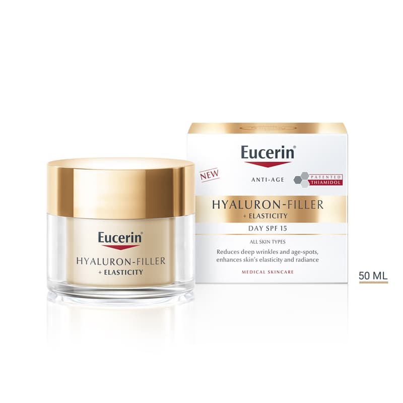 Eucerin Hyaluron-Filler + Elasticity Firmness Regenerating Day Cream FF15 50ml