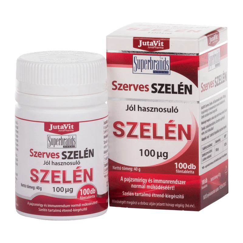 JutaVit organic selenium tablets 100x