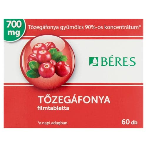 Béres Cranberry film-coated tablets 60x