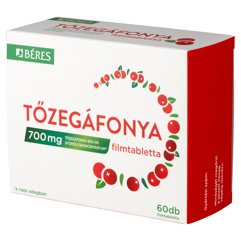 Béres Tőzegáfonya filmtabletta 60 db