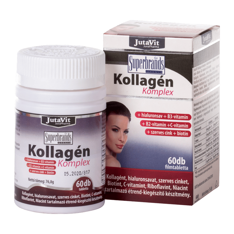 JutaVit Collagen Complex tablets 60x