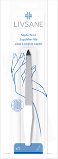 LIVSANE Nail file sapphire 1x