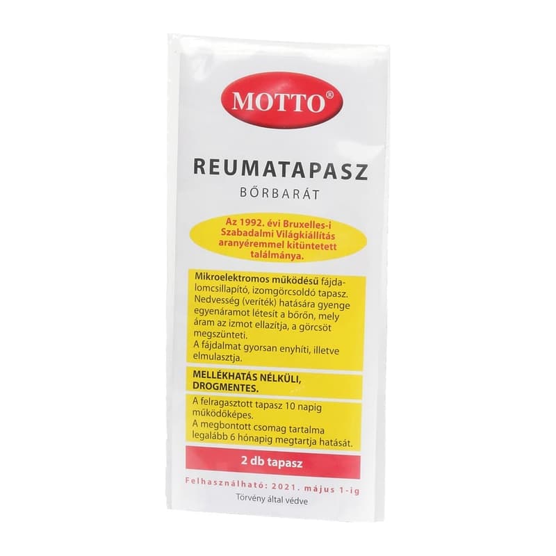 Motto rheumatoid patch skin friendly yellow