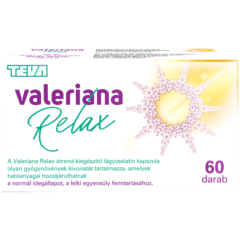 Valeriana Relax Herbal Extract Capsules 60x