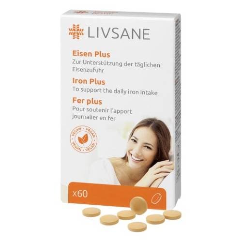 Livsane Iron tablets 60x