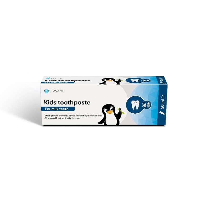 Livsane toothpaste KIDS for baby teeth 50ml