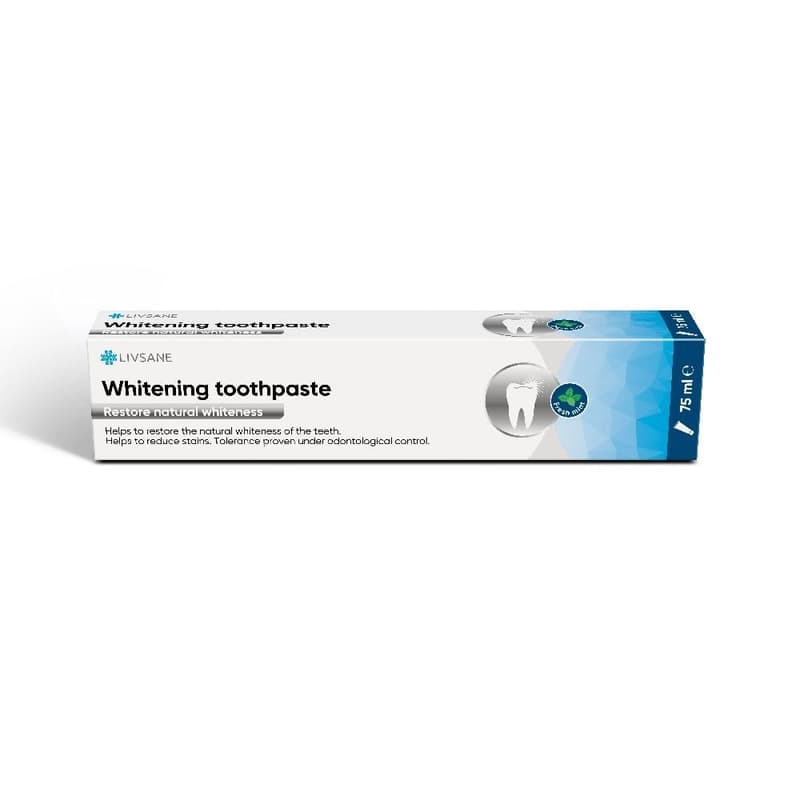 Livsane toothpaste Whitening 75ml