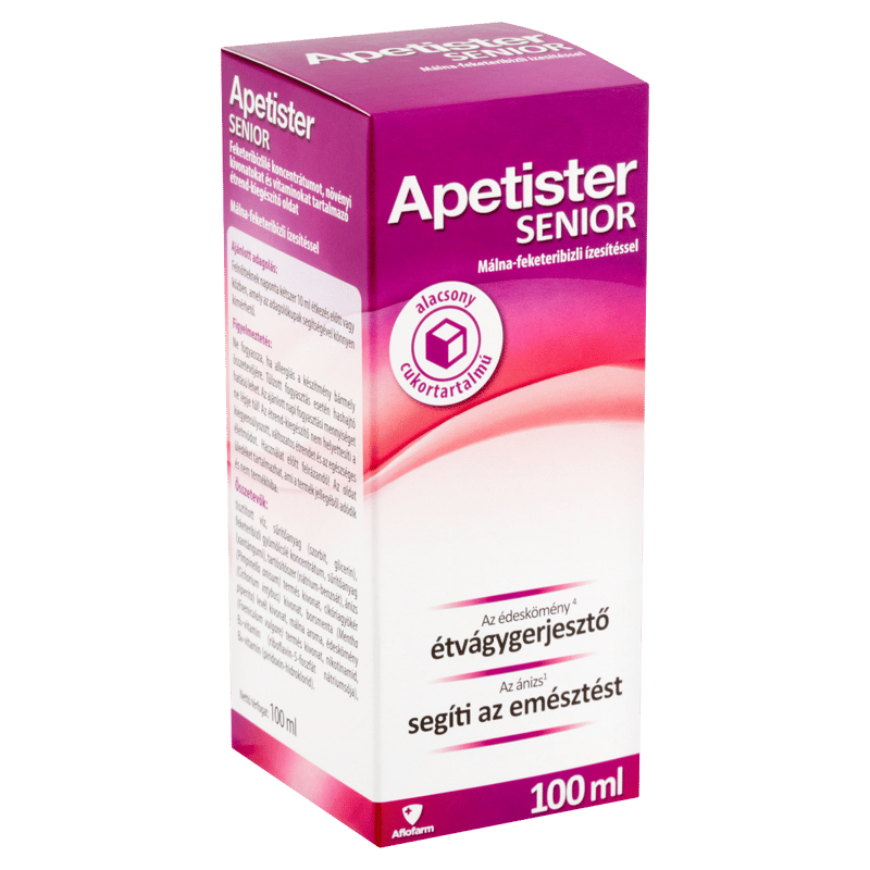 Apetister Senior solution raspberry-blackcurrant 100ml