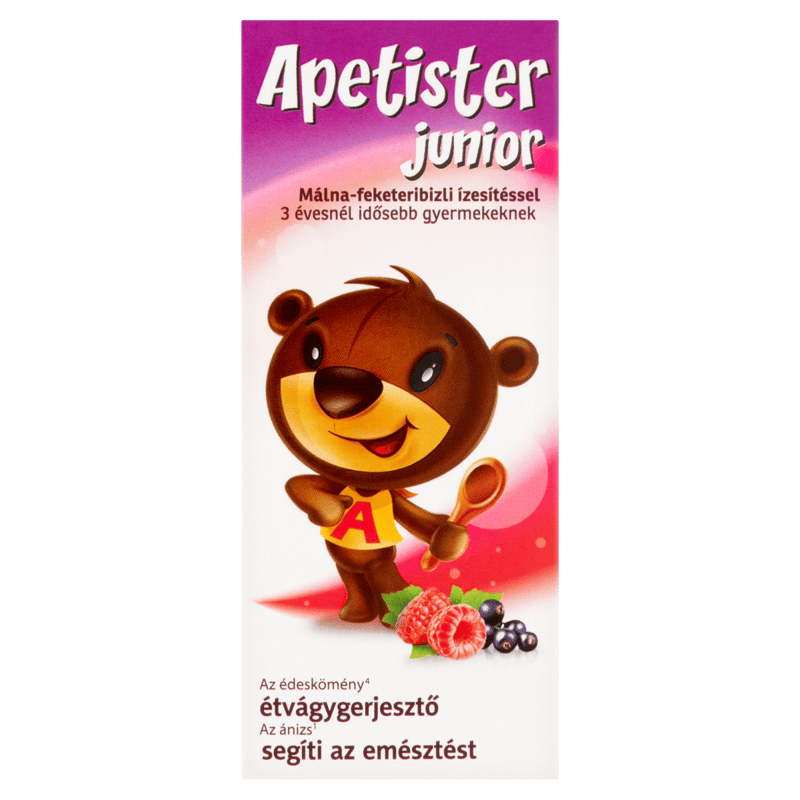 Apetister Junior solution raspberry-blackcurrant 100ml