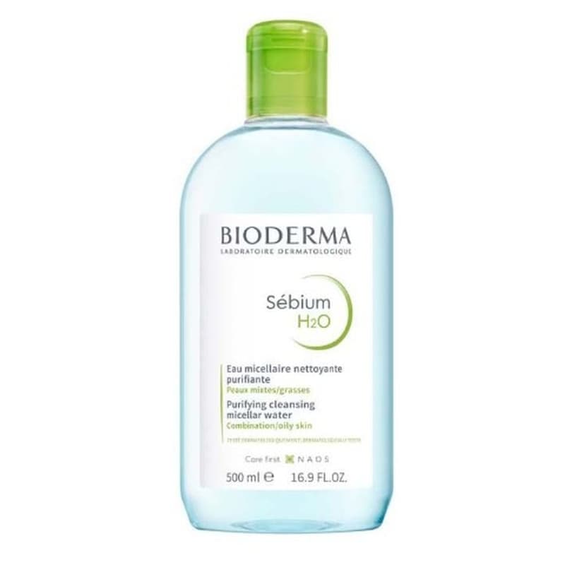 BIODERMA Sébium H2O face and make-up remover micellar water 500ml