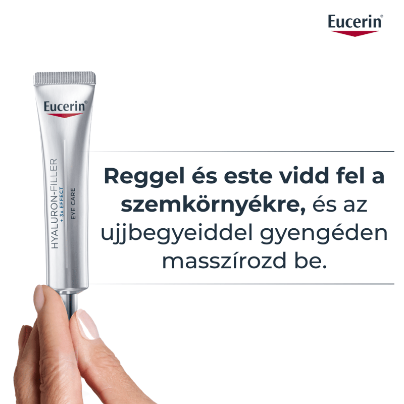 Eucerin Hyaluron-Filler Ráncfeltöltő szemránckrém 15ml