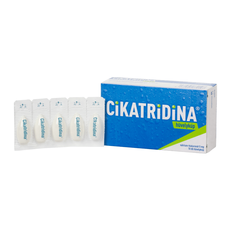Cikatridina vaginal suppository 10x