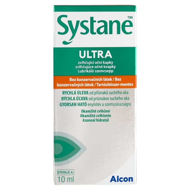 Systane Ultra eye drop preservative free 10ml