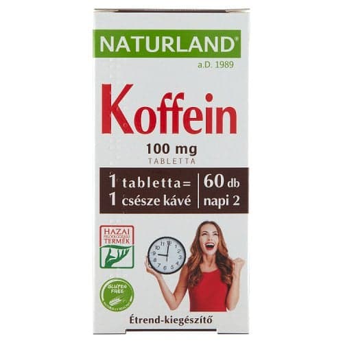 Naturland Caffeine tablets 60x