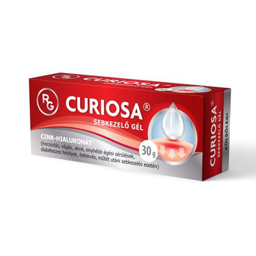 Curiosa wound treatment gel 30g