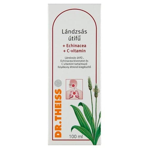 Dr.Theiss Plantain + Echinacea + Vitamin C liquid food supplement 100ml