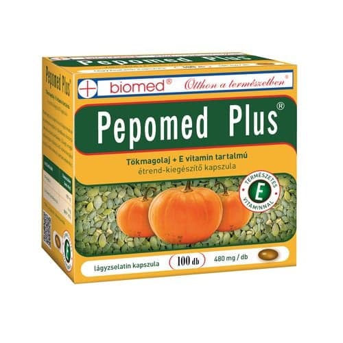 Biomed Pepomed Plus pumpkin seed oil capsules 100x