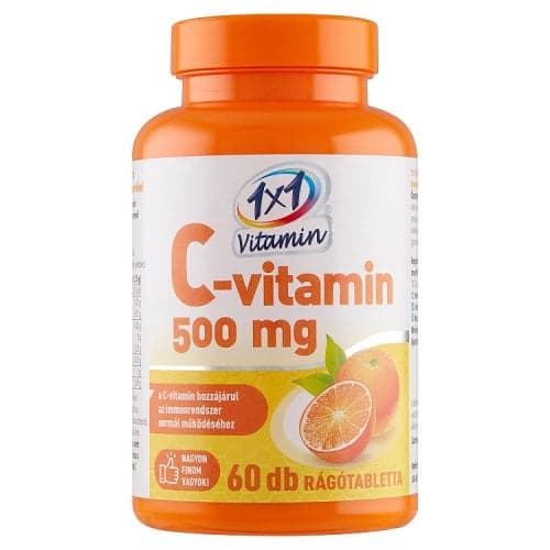 VitaPlus 1x1 Vitaday Vitamin C 500 mg chewable orange 60x