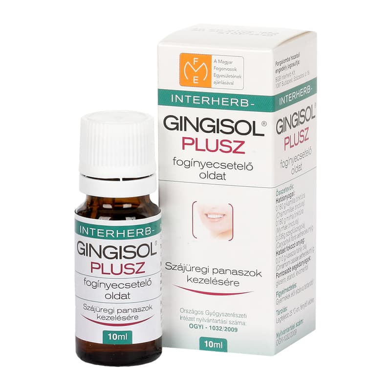 Gingisol Plus Gingival Lubricating Solution INTERHERB 10ml