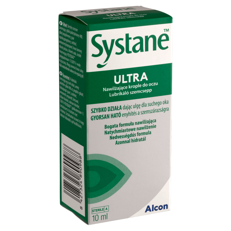 Systane Ultra nedvesítő szemcsepp 10ml