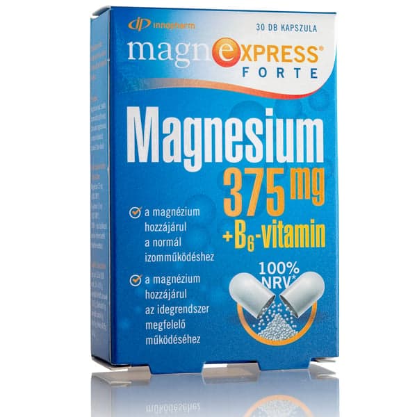 Innopharm Magnexpress 375 mg Forte kapszula 30 db