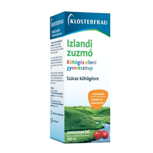 Klosterfrau Icelandic lichen syrup for children 100ml