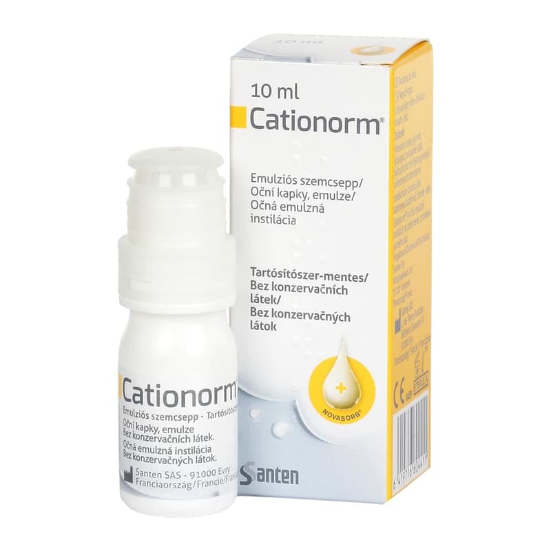 Cationorm eye drops 10ml