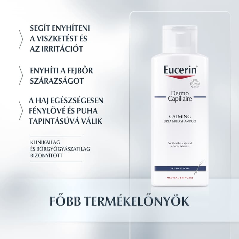 Eucerin DermoCapillaire 5% Urea sampon 250ml