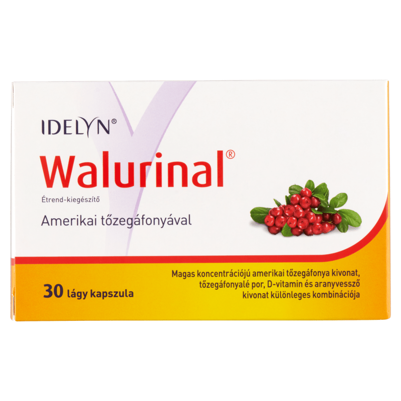Idelyn Walurinal aranyvessző kapszula 30 db