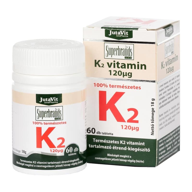 JutaVit vitamin K2 120 mcg tablets 60x
