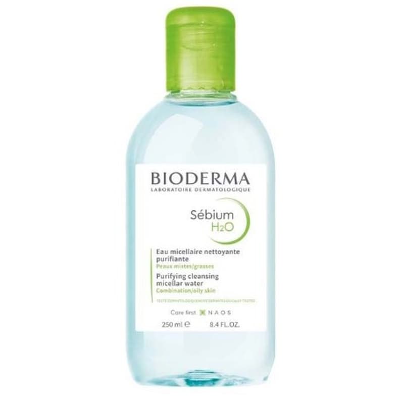 BIODERMA Sébium H2O face and make-up remover micellar water 250ml
