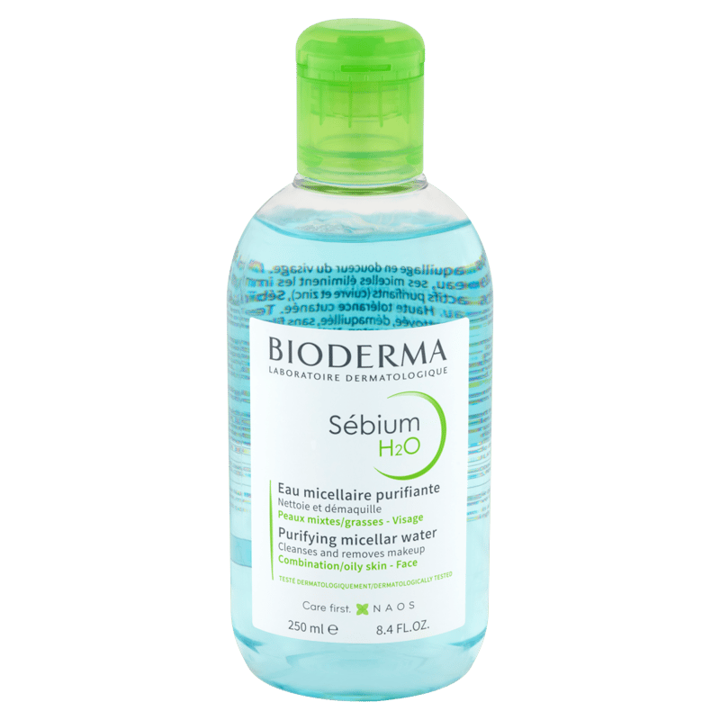 BIODERMA Sébium H2O arc-és sminklemosó micellás víz 250ml