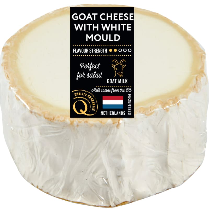 Goat cheese with white mould