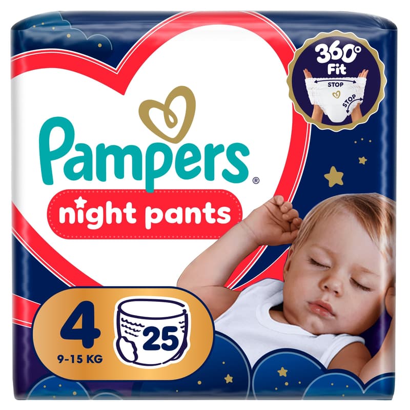 Pampers Night Diaper Size 4 (9-15kg)