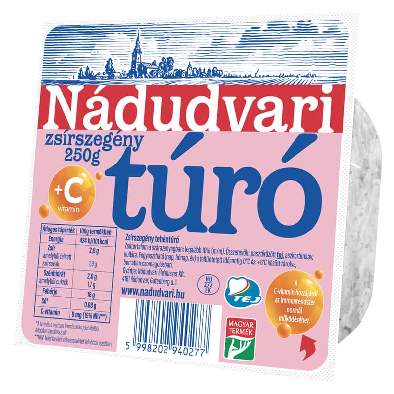 Nádudvari Low-fat Cottage Cheese