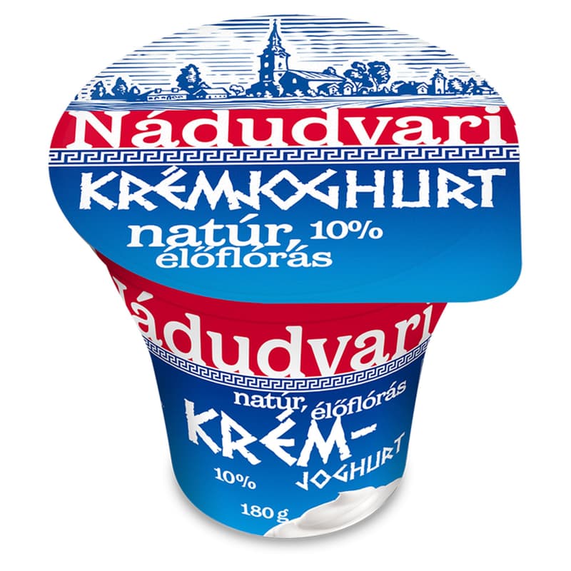 Nádudvari Natúr élőflórás krémjoghurt 10%