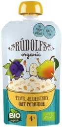 RUDOLFS ORGANIC Pear and blueberry porridge BIO
