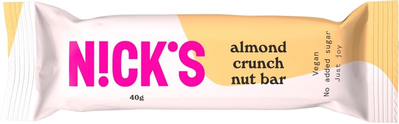 Nick's vegán mandulás szelet