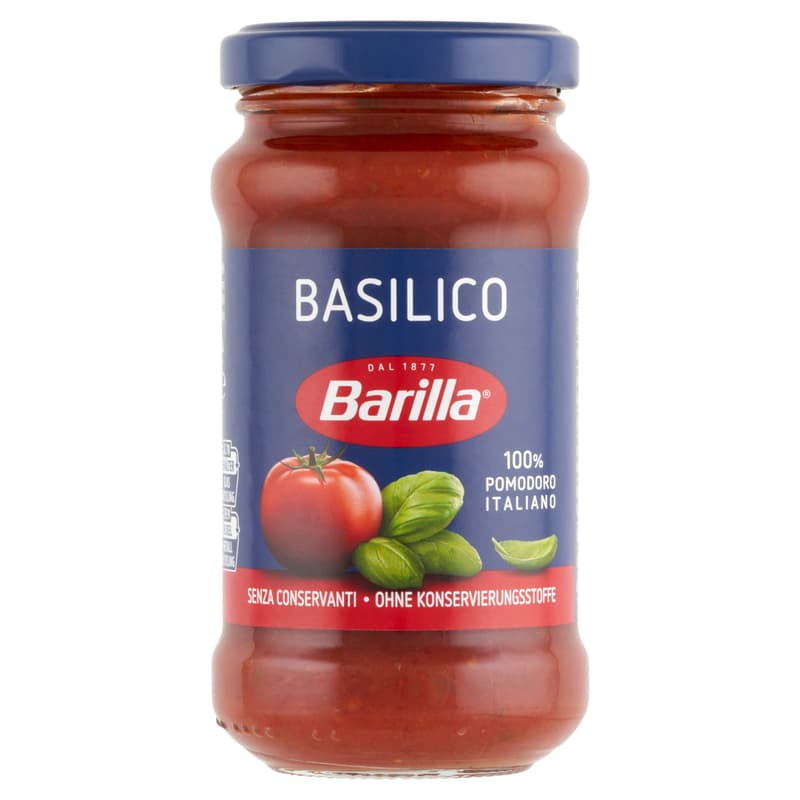 Barilla basil sauce