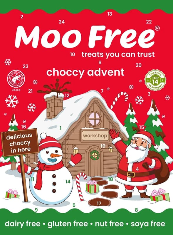 Moo Free Diary Free Chocolate Advent Calendar