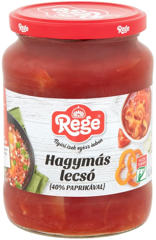 Rege letcho with onion