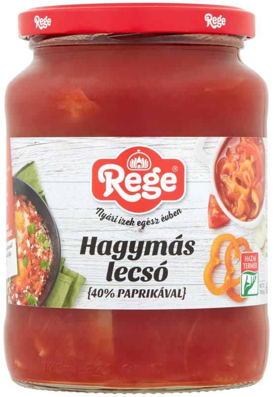 Rege letcho with onion