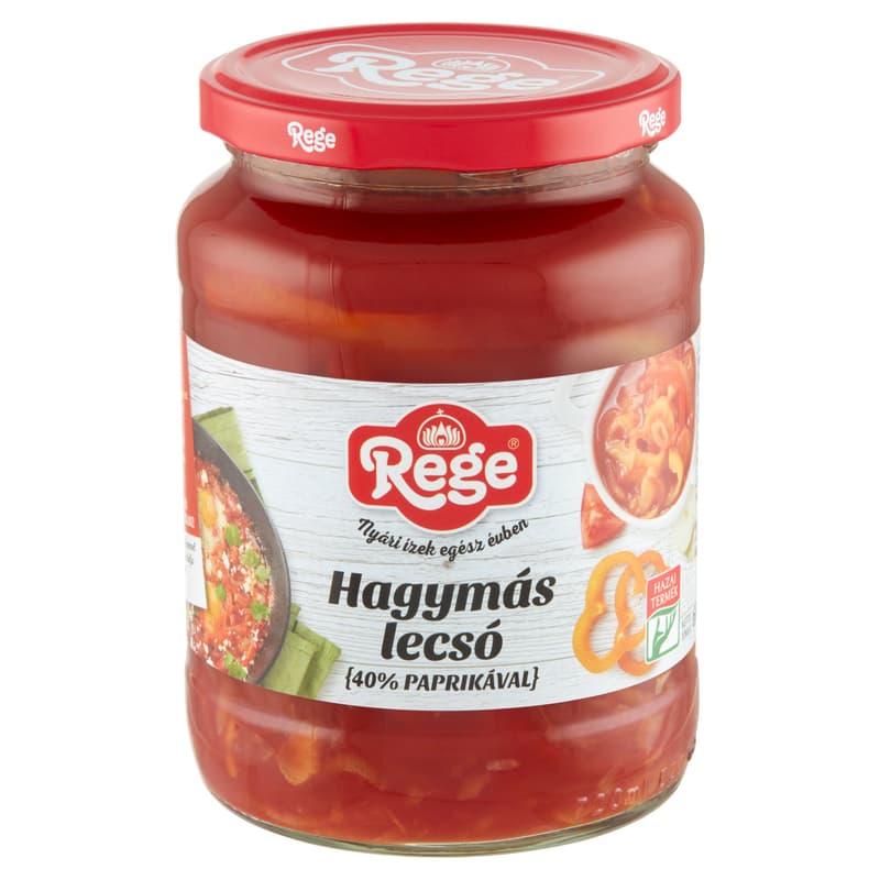 Rege letcho with onion